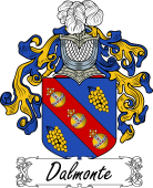 Araldica Italiana Coat of arms used by the Italian family Dalmonte