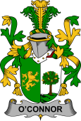 Irish Coat of Arms for Connor or O'Connor (Sligo)