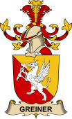 Republic of Austria Coat of Arms for Greiner
