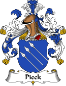 German Wappen Coat of Arms for Pieck