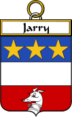 French Coat of Arms Badge for Jarry
