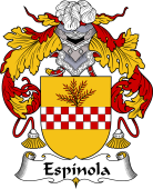 Portuguese Coat of Arms for Espínola or Spinola