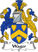 English Coat of Arms for Wager