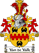 Dutch Coat of Arms for Van de Valk