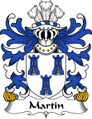 Welsh Coat of Arms for Martin (of Pembrokeshire, lord of Treglemes)