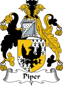 English Coat of Arms for Piper