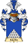 French Family Coat of Arms (v.23) for Merlin