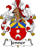 German Wappen Coat of Arms for Jenner