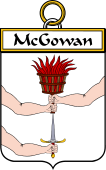 Irish Badge for McGowan or McGouan