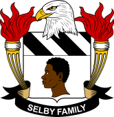 Coat of arms used by the Selby family in the United States of America