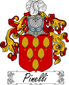 Araldica Italiana Coat of arms used by the Italian family Pinelli