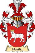 v.23 Coat of Family Arms from Germany for Nostitz