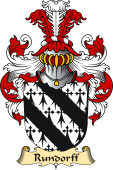 v.23 Coat of Family Arms from Germany for Rundorff