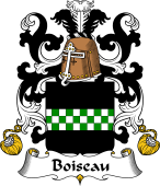 Coat of Arms from France for Boiseau