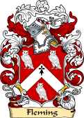 English or Welsh Family Coat of Arms (v.23) for Fleming