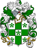English or Welsh Coat of Arms for Hodgkins (Gloucestershire, and Middlesex)