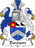 English Coat of Arms for Dawson