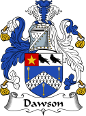 English Coat of Arms for the family Dawson