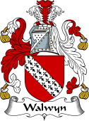 English Coat of Arms for the family Walwyn