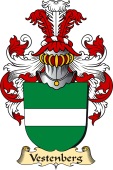 v.23 Coat of Family Arms from Germany for Vestenberg