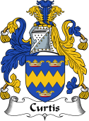 English Coat of Arms for Curtis