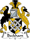 English Coat of Arms for the family Beckham