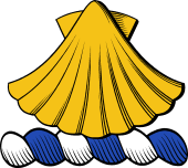 Family crest from Ireland for Mulholland (Down)