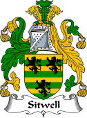 English Coat of Arms for the family Sitwell