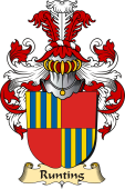 v.23 Coat of Family Arms from Germany for Runting