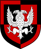 English Family Shield for Hoar (e)