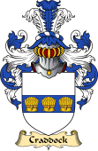 English Coat of Arms (v.23) for the family Craddock