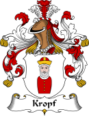 German Wappen Coat of Arms for Kropf