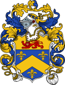 English or Welsh Coat of Arms for Overman (Southwark, Surrey, and Norfolk)