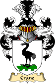 English Coat of Arms (v.23) for the family Crane I