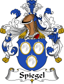 German Wappen Coat of Arms for Spiegel