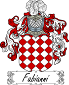 Araldica Italiana Coat of arms used by the Italian family Fabianni