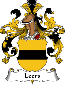 German Wappen Coat of Arms for Leers