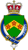 Families of Britain Coat of Arms Badge for: Corley or Curley (Ireland)