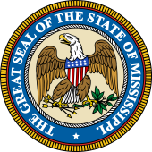 US State Seal for Mississippi 1817