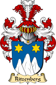 v.23 Coat of Family Arms from Germany for Ritzenberg