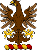 Family crest from Ireland for Marlay (Westmeath)