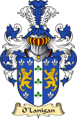 Irish Family Coat of Arms (v.23) for O'Lanigan or Lenigan