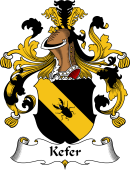 German Wappen Coat of Arms for Kefer