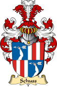 v.23 Coat of Family Arms from Germany for Schuss