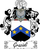 Araldica Italiana Italian Coat of Arms for Grazioli
