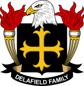 Coat of arms used by the Delafield family in the United States of America