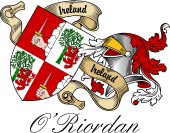 Sept (Clan) Coat of Arms from Ireland for O'Riordan
