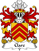 Welsh Coat of Arms for Clare (Lords of Glamorgan)