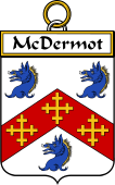 Irish Badge for McDermot or McDermott