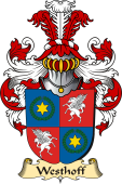 v.23 Coat of Family Arms from Germany for Westhoff